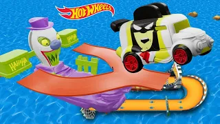 HOT WHEELS UNLEASHED : ROLLER TOASTER BATMAN CAR  RACE IN JOKER TRACK PIECE | UNLIMITED BALAP MOBIL