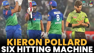 Kieron Pollard The Six Hitting Machine | Lahore Qalandars vs Multan Sultans | Match31 | PSL 8 | MI2A