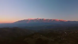 Bucegi.Pestera.Piatra Craiului.Apus la zero grade