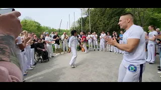 Pokaz Capoeira Encontro de Camaradas w pszczyńskim parku - 14.04.2024