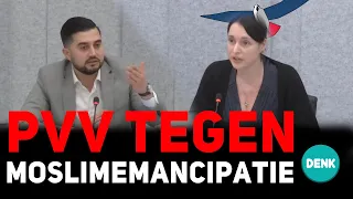 Dogukan Ergin (DENK): PVV claimt emancipatie te steunen maar stelt discriminerende voorstellen voor.