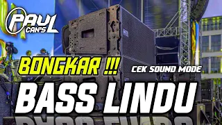 DJ SOUND CEK SPESIAL | DJ BASS KINDU BLEYER JEDUG DJ BONGKAR