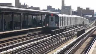 (7) train action at 82nd Street-Jackson Heights (IRT Flushing Line)!