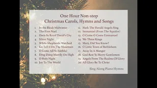 Over One Hour of Non-Stop Christmas Carols, Hymns and Songs (20 songs)