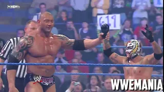 Batista vs Rey Mysterio - WWE RAW 2009, Full Match