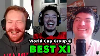 Group C Best XI (Mexico 🇲🇽, Argentina 🇦🇷, Poland 🇵🇱, Saudi Arabia 🇸🇦)