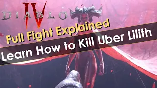 Uber Lilith Pinnacle Boss Guide - Full Fight Explained Rogue POV