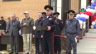 Сергей Меликов в Касумкенте. Открытие нового здания ОМВД