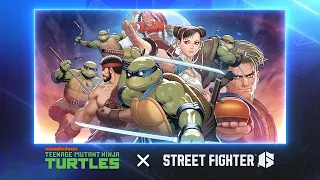 Street Fighter 6 - Teenage Mutant Ninja Turtles Collaboration Battle Hub Trailer