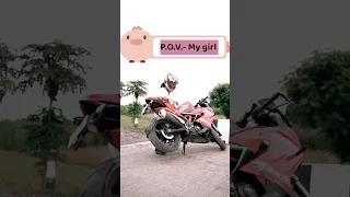 my girl strong #trending #trendingshorts #viral #instagram #reels #bike #bikelover #workout #couple