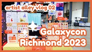 artist alley vlog 02 | galaxycon richmond 2023