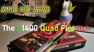 AMD HD 6990 in 2022 - Testing the 1400 USD Quad Fire Itch