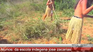 Aluno kiriri da escola Indegena jose zacarias (kiriri)