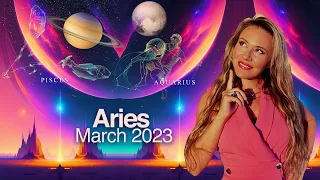 ARIES March 2023! Your Life will CHANGE! Saturn Moves in Pisces, Pluto in Aquarius! What to Expect!
