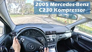 POV Drive (HD 4K) - 2005 Mercedes-Benz C230 Kompressor (W203)