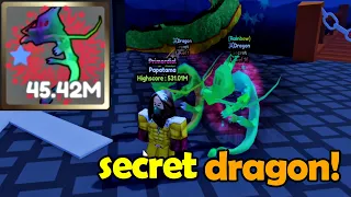 I Hatched the Dragon Secret In Hardcore Mode!!! (Anime Racing Clicker) [🐉HCDragon]