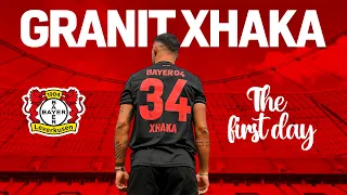 Granit Xhakas erste Stunden bei Bayer 04 | Granit Cam