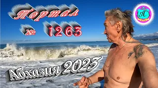 #Абхазия2023 🌴 1 апреля❗Выпуск №1263❗ Погода от Серого Волка🌡вчера +14°🌡ночью +3°🐬море +10,0°