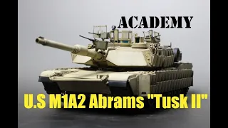 Painting & Weathering 1/35 Academy M1A2 Abrams Tusk II