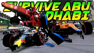 SURVIVE ADU DHABI - F1 2021 Extreme Hardcore Damage Game Mod