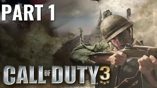 Call of Duty 3 (Xbox 360) - Gameplay Walkthrough - Part 1: Saint Lo