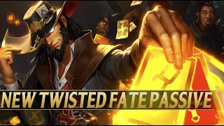NEW TWISTED FATE PASSIVE EFFECT - League of Legends