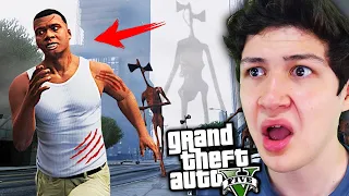 SIREN HEAD DESTRUYE la CIUDAD en GTA 5! Grand Theft Auto V - GTA V Mods