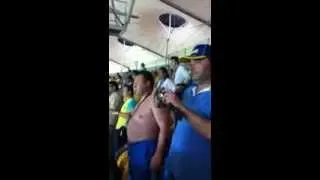 EURO 2012  Ukrainian fan goes crazy - Greece vs Russia (1-0) 16.6.2012