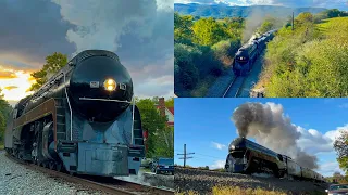 Chasing Norfolk & Western 611 on The Buckingham Branch | Goshen, VA to Staunton, VA