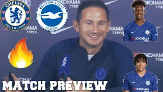 CHELSEA VS BRIGHTON MATCH PREVIEW | HUDSON-ODOI AND REECE JAMES TO START!