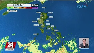 Maalinsangang panahon, magpapatuloy sa malaking bahagi ng bansa pero ilang lugar,... | 24 Oras