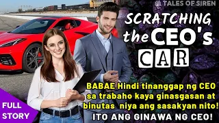 BABAE Hindi tinanggap ng CEO sa trabaho kaya Ginasgasan at binutas niya ang sasakyan nito! ALAMIN