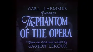 The Phantom of the Opera (1929) - Synchronized Soundtrack (SD)