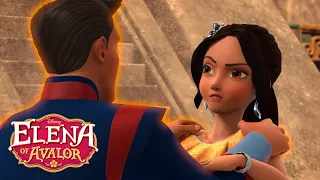 Gabe tried to calm Elena's emotion - Elena of Avalor | Captain Mateo (HD)