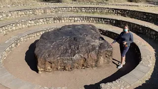 Namibia - Meteorite Rest Camp to Kamanjab Oppi Koppi - Overlanders stay for free.