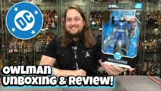 Owlman DC McFarlane Multiverse Unboxing & Review!