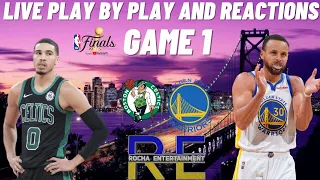 Boston Celtics Vs Golden State Warriors | Live Reactions And Play By Play | Game 1 Live Stream
