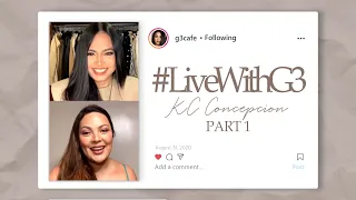 #LivewithG3 KC Concepcion Part 1 - August 31, 2020