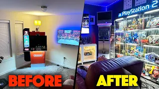 I Trashed and Rebuilt my Video Game Room in 2023