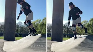 Different kinds of Axle stall attempts
