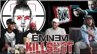 IT'S A CRIME SCENE! Eminem - KILLSHOT (Machine Gun Kelly Diss) REACTION/REVIEW