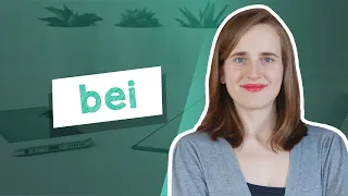 The German Preposition "bei" with loads of examples - A2 [with Jacqueline]