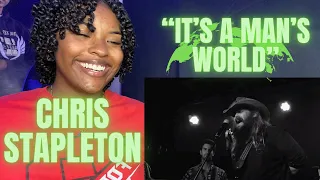 Chris Stapleton "It's a Man's World" LIVE REACTION | UNBELIEVABLE!