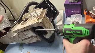 How to rebuild a Stihl MS391 with Titanikel top end (Full length video)