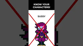 Know your Deltarune characters!