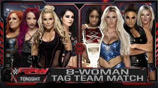 FULL MATCH: 8-Woman Tag Team Match  | WWE RAW 04/18/16