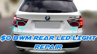BMW F25 Rear LED Light Repair 0$