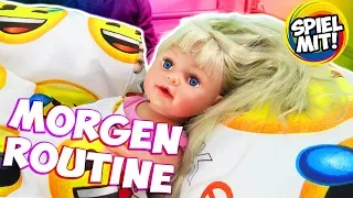 BABY BORN Sister Morgenroutine deutsch | Baden, auf Zwillinge aufpassen & Reitstunde mit Puppenmama