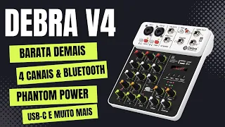 Review do Mixer Mesa de som Debra V4