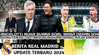 SESUMBAR‼️Edin Terzic Yakin Tumbangkan Real Madrid Di Wembley 😱 Ancelotti Pensiun Di Real Madrid